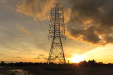 High Voltage Power Pole Stock Photos High Voltage Power Pole Stock Photos