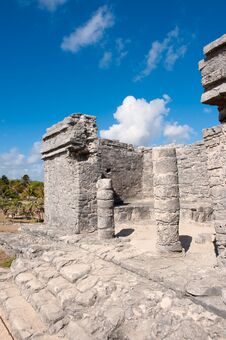 Tulum Maya Ruins Yucatan Peninsula, Mexico. Royalty Free Stock Images Tulum Maya Ruins Yucatan Peninsula, Mexico. Royalty Free Stock Images