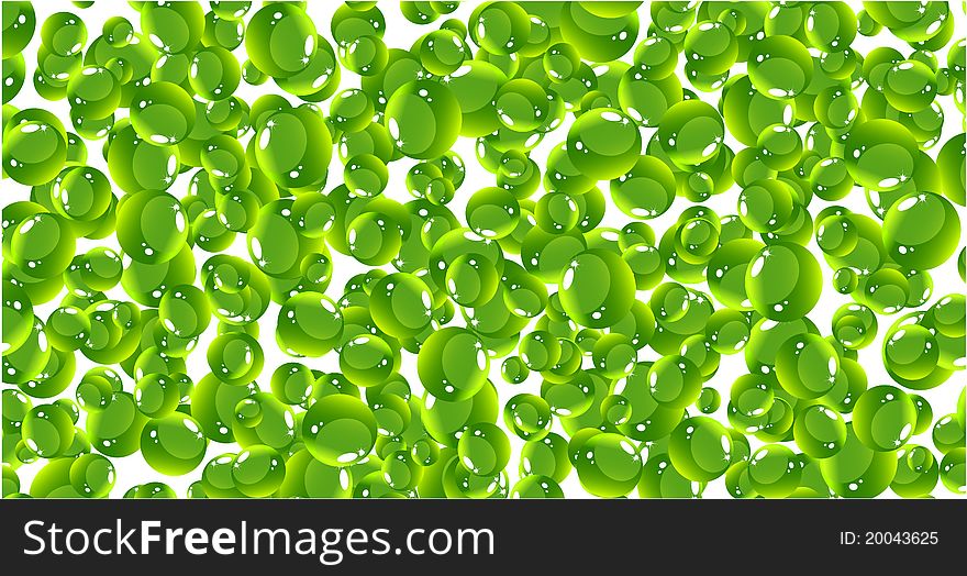 Vector Glass Shapes Background