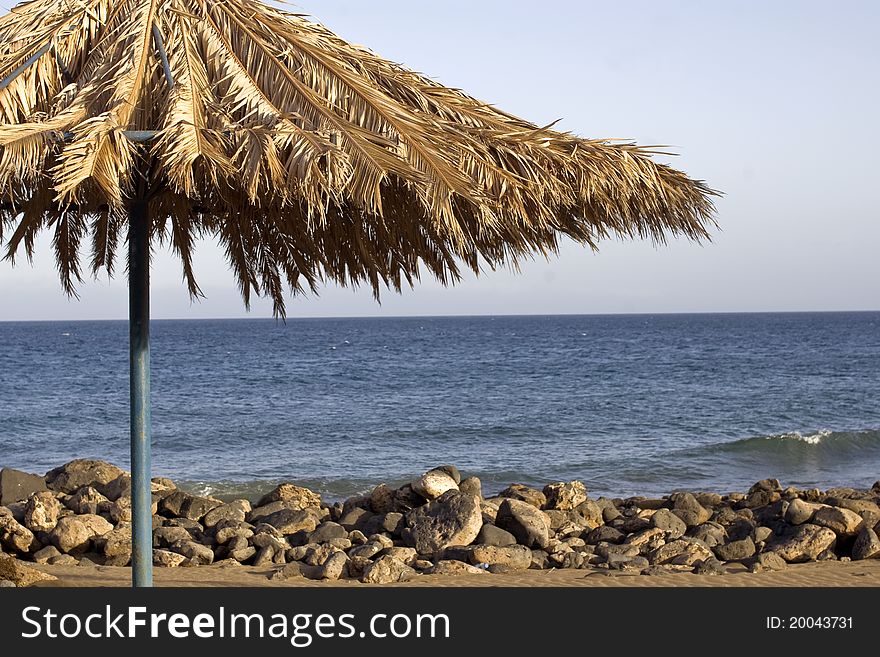 Beach on the island of Lanzarote. Atlantic coast. Beach on the island of Lanzarote. Atlantic coast