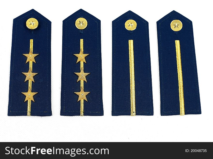 Different Ranks Of Chinese Air Force