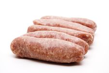 Free Coarse Fried Sausage Stock Photo - 20050050