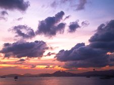 Sunset View Royalty Free Stock Image Sunset View Royalty Free Stock Image