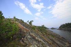 Islands Of Ladoga Lake Stock Images Islands Of Ladoga Lake Stock Images