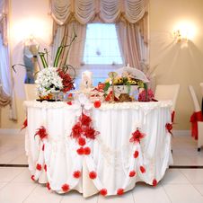 Wedding Table Royalty Free Stock Images