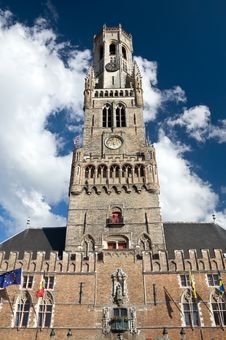 Belfry In Brugge, Belgium Stock Image Belfry In Brugge, Belgium Stock Image