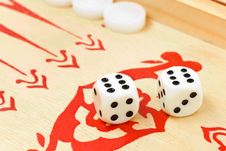 Backgammon Dices Royalty Free Stock Images Backgammon Dices Royalty Free Stock Images