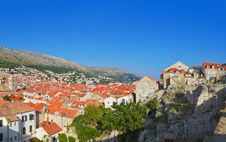 Panorama Of Dubrovnik In Croatia Stock Images Panorama Of Dubrovnik In Croatia Stock Images