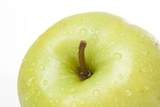 A Golden Delicious Apple Royalty Free Stock Images