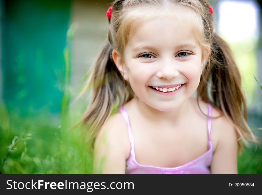 Little Girl Smiling