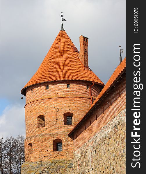 Old Lithuania castle in Trakai