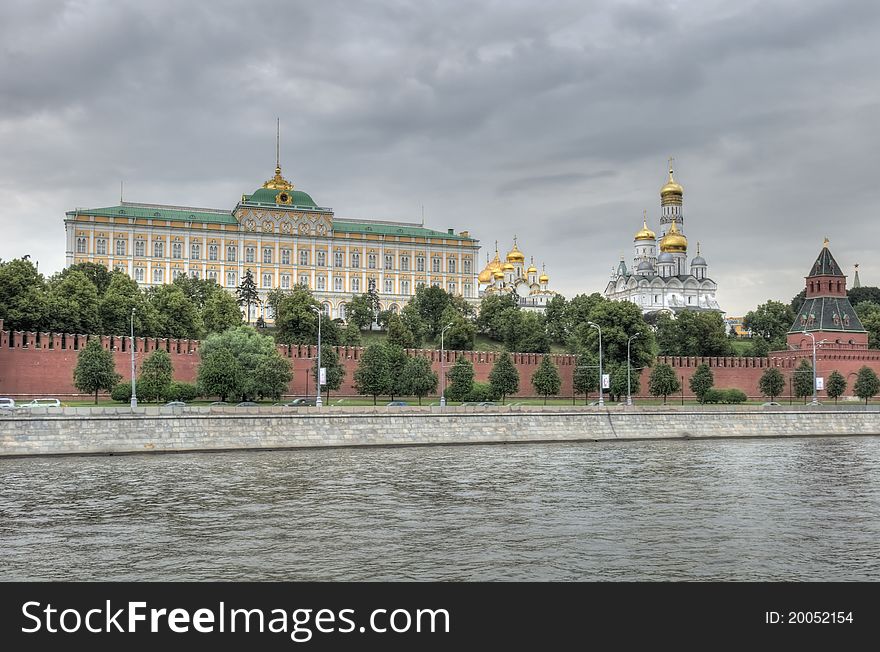 HDR of Moscow Kremlin. Russia