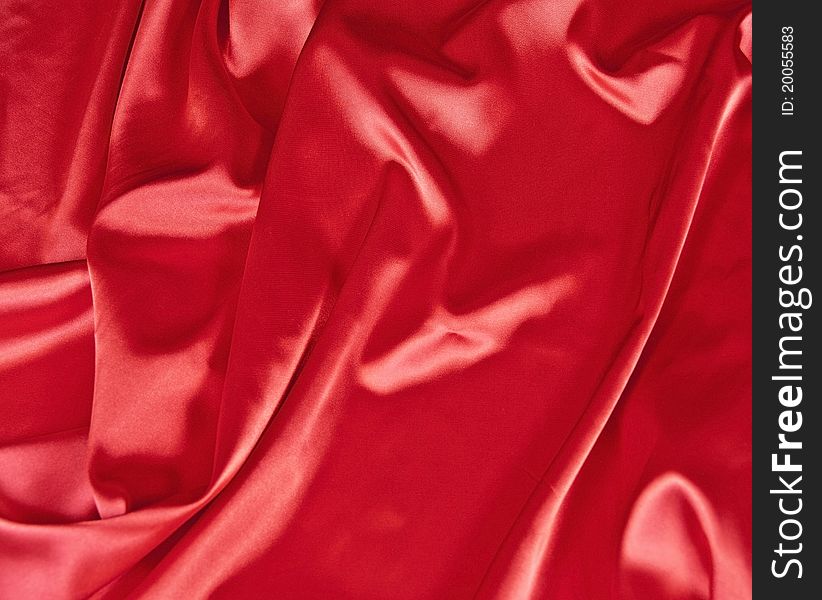 Red Satin Background