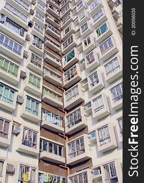 Packed Hong Kong Housing