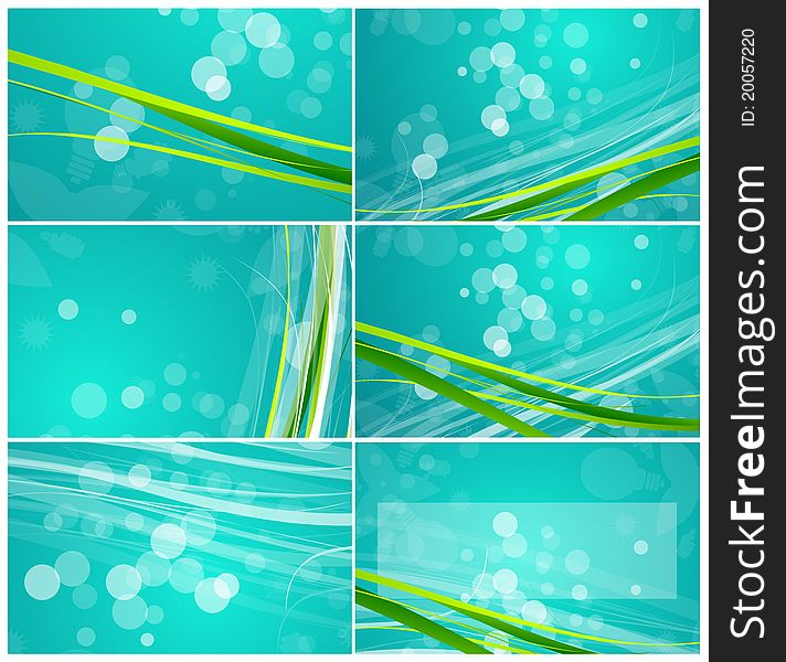 Vector Color Lines. Abstract Vector Background