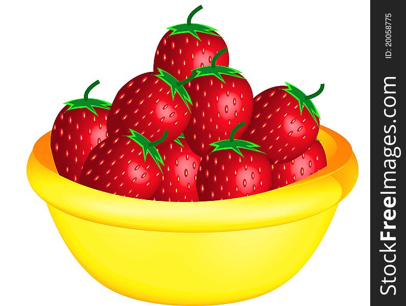 Red strawberries