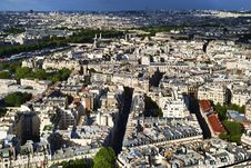 View From Eifell Tower Stock Photos View From Eifell Tower Stock Photos