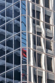 External And Glass Reflection Of Modern Building Stock Photography