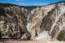 Grand Canyon Of The Yellowstone, WY Stock Photography Grand Canyon Of The Yellowstone, WY Stock Photography