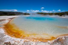 Emerald Pool In The Black Sand Basin, Yellowstone Royalty Free Stock Photo Emerald Pool In The Black Sand Basin, Yellowstone Royalty Free Stock Photo