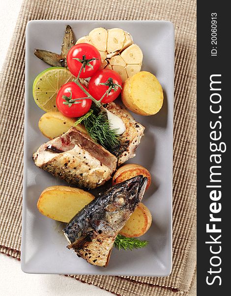 Pan Fried Mackerel