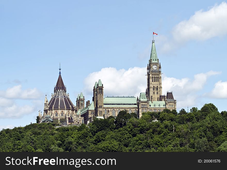 Parliament Hill In Ottawa