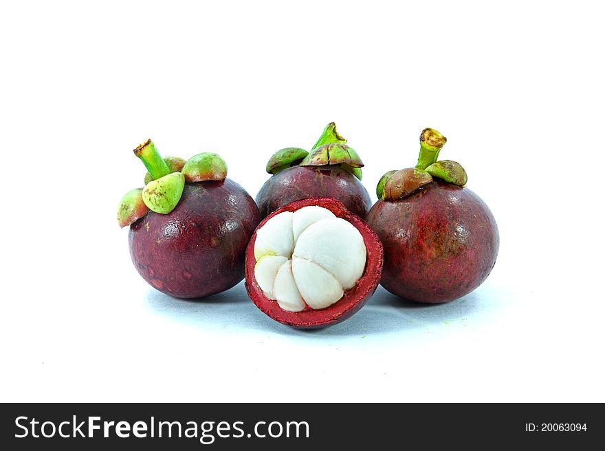 Mangosteen is the queen of the tropical fruit