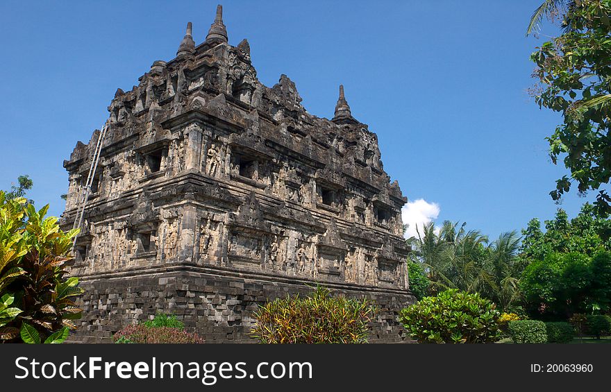 The javanese buddhist temple of candi sari