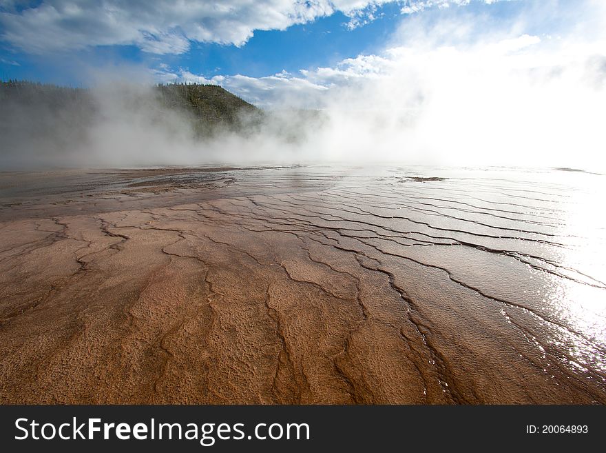 Grand Prismatic Spring, Yellowstone, WY
