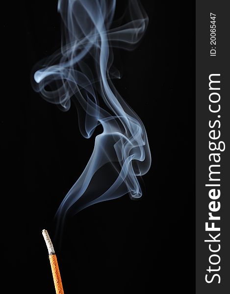 Incense Stick with Smoke