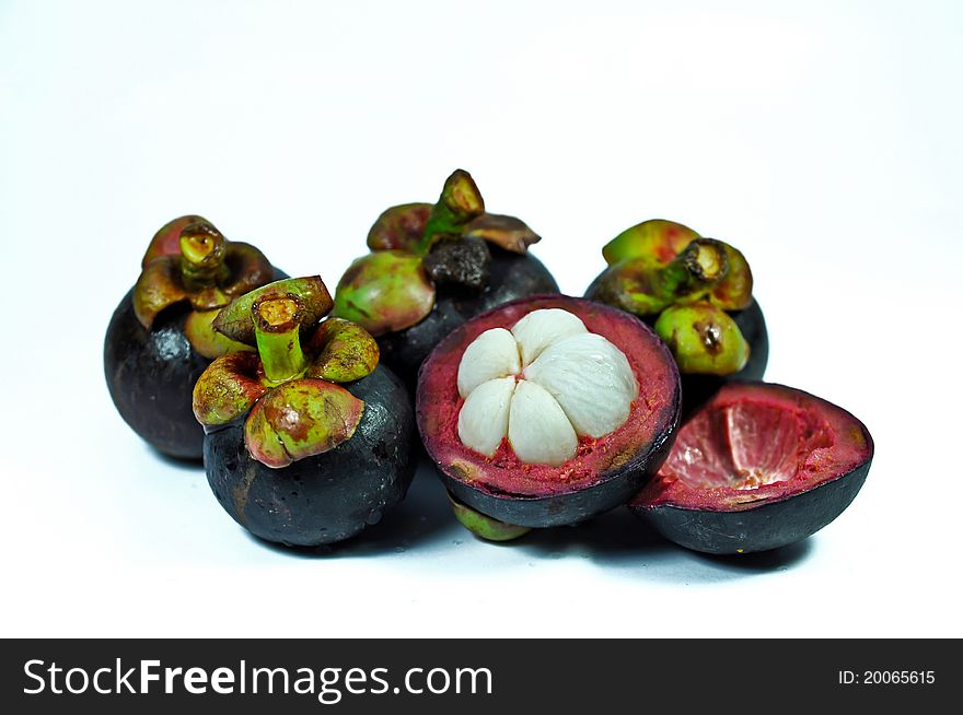 Mangosteen is Queen of fruit in thailand