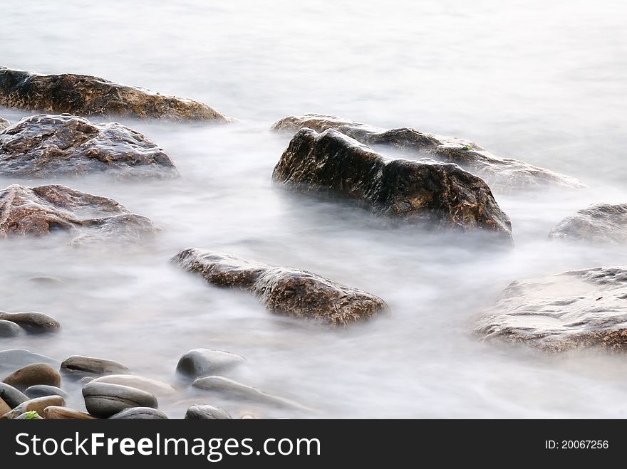 Stones On The Beach