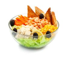 Prawn Salad Stock Image Prawn Salad Stock Image