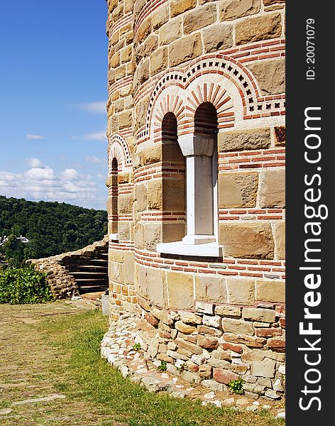 Detail of Trapezista church near Veliko Tarnovo. Detail of Trapezista church near Veliko Tarnovo