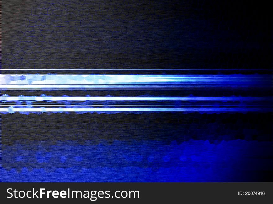 Blue background with bright lines and relief. Blue background with bright lines and relief.