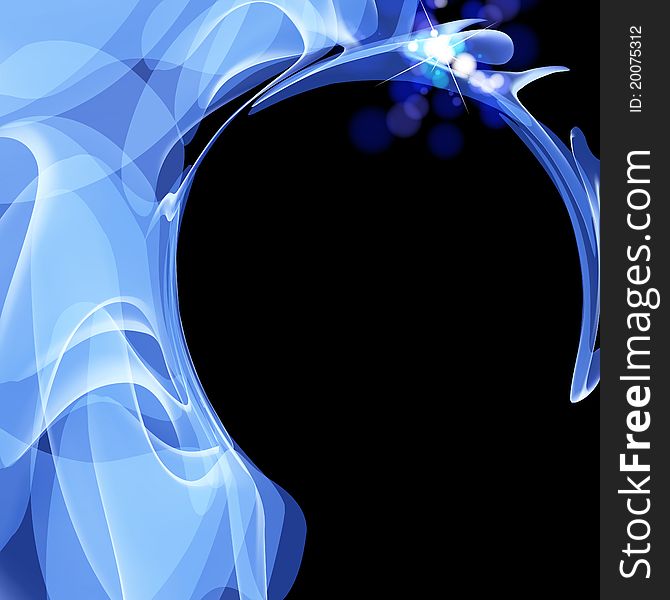 Abstract background blue concept for your text