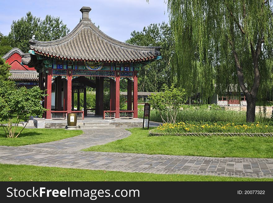 Summer Palace Chineses Pavilion