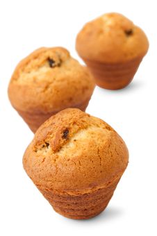 Muffins With Chocolate Filling Stock Photos Muffins With Chocolate Filling Stock Photos