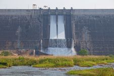 Water Barrier Dam Stock Photography Water Barrier Dam Stock Photography
