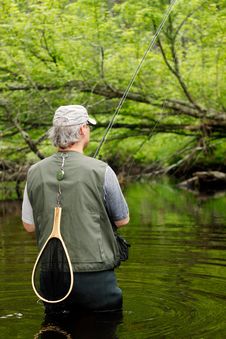 Fly Fishing Stock Images