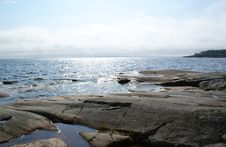 Ladoga Lake, Kareliya, Russia Stock Photo Ladoga Lake, Kareliya, Russia Stock Photo