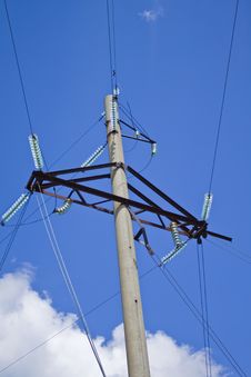 Industrial Power Transmission Lines Stock Image Industrial Power Transmission Lines Stock Image