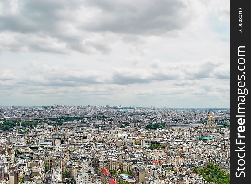 Panorama Of Paris