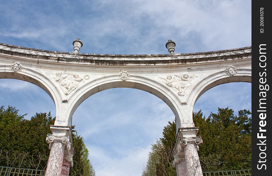 La Colonnade, Versailles Castle, France.