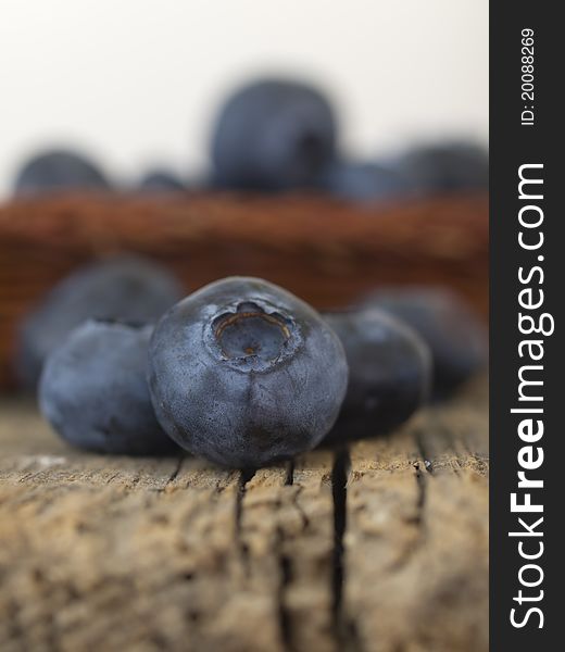 On the wooden background, shallow focus. On the wooden background, shallow focus