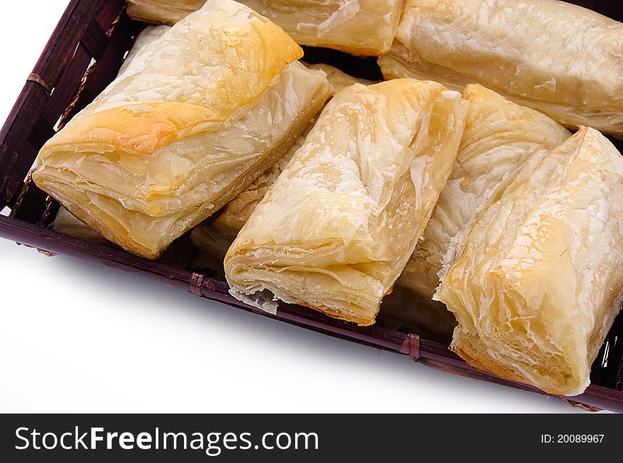 Puff Pastry With Potato And Cabbage