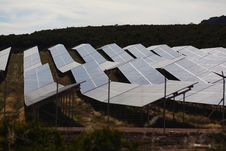 Solar Panels To Harness Renewable Energy Stock Photos Solar Panels To Harness Renewable Energy Stock Photos