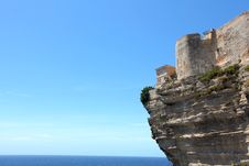 Cliff Castle Against The Sea Royalty Free Stock Image Cliff Castle Against The Sea Royalty Free Stock Image