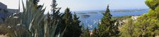 Island Hvar Panorama - Croatia Royalty Free Stock Images