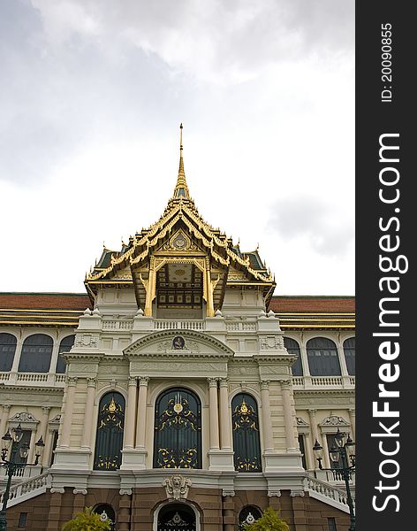 Wat Phra Kaew, Bangkok , Thailand. main temple in the Grand Palace.